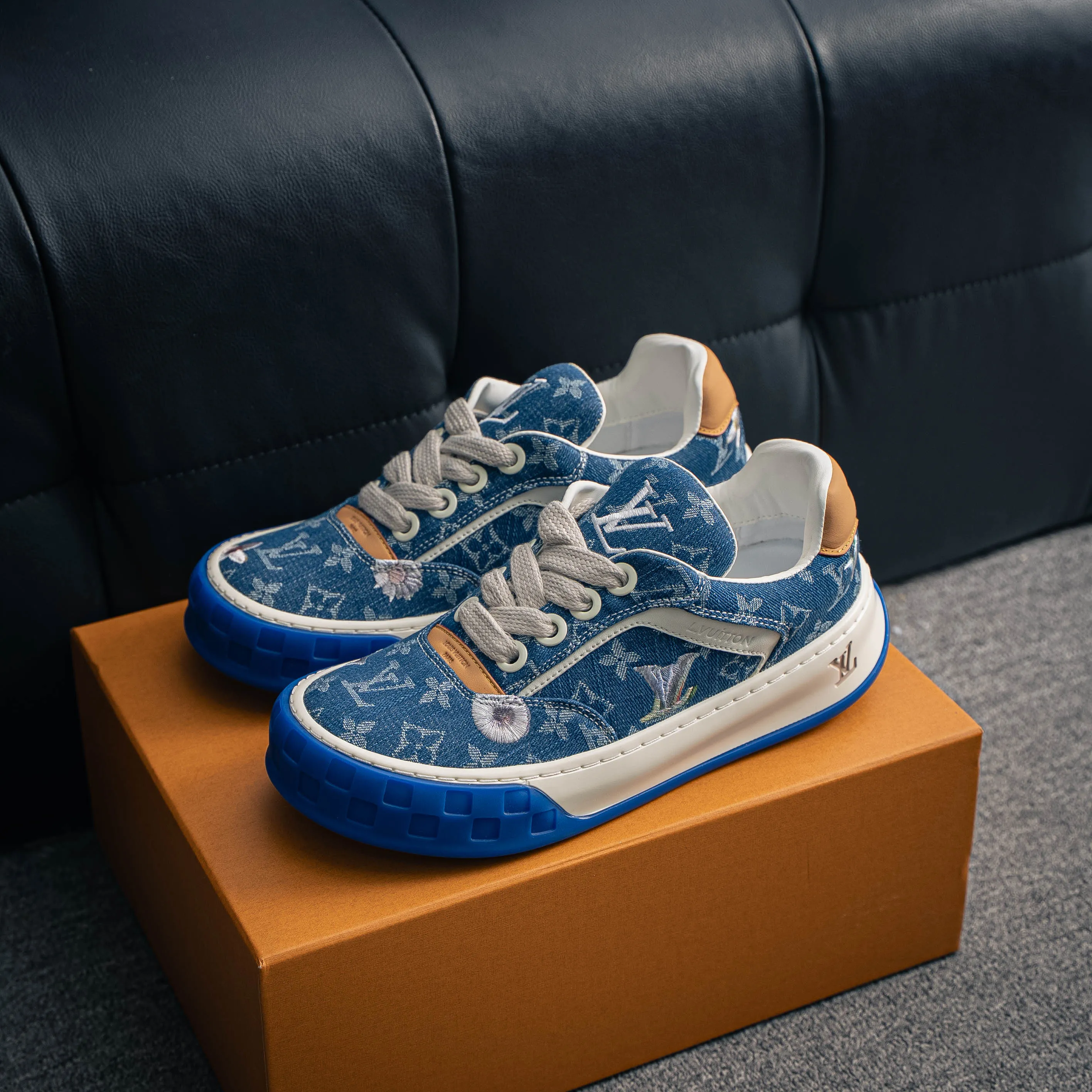 # Premium -- LOUIS VUITTON Tilted Series｜2026 LV Tilted Low Sneakers Series Low-Top Retro